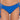 Becca Womens Emily Wanderlust Crochet Lace-Up Hipster Bikini Bottom Blue Size XS - Ufashion