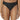 NWT Bleu Rod Beattie Swimwear Chic Peek Side Tab Hipster Bottom Black Size 4 - Ufashion
