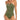 NWT Vince Camuto Serengeti Shades Ring Cutout Halter One-Piece Safari Green 4 - Ufashion