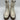 NWOB Circle G Women's Pearl Embroidered Ankle Bootie White Size 6.5 M - Ufashion