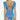 NWD  Trina Turk Women's Standard Monaco Ruffle One Piece, Adriatic Blue Size 12 - Ufashion