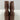Clergerie Brown Leather Round Toe Side Zip Block Heel Platform Boots Women’s 37 - Ufashion