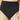 NWT Carmen Marc Valvo High-Waist Bikini Bottoms w/Ruching Smooth Black Size S - Ufashion
