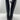 Aquatalia Black Leather/Elastic Round Toe Side Zip Knee High Boots Women’s 8 M - Ufashion