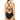 ATHENA Women's Fine Line Plunge One Piece Swimsuit Color Black Size 8 - Ufashion