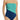 NWT LAUREN RALPH LAUREN GLAMOUR COLOR-BLOCK BANDEAU ONE PIECE Size 16 - Ufashion