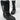 LL BEAN Northwoods Kid's Winter Snow Boots Lined Black/Gray Gently Size 3 - Ufashion