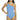 NWT Michael Kors Iconic Solids One Shoulder One-Piece Blue Size 4 - Ufashion