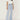 NWD Jealous Tomato Womens Blue Denim Jeans M Tied Flared - Ufashion