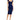 Chiara Boni La Petite Robe Battiata Printed Dress Color Blue Size 10 - Ufashion