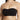 NWT OnGossamer Cabana Cotton Seamless Wireless Strapless Bandeau Black Size M - Ufashion