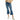 FRAME Denim womens Le Crop Samson Flare Jean  26  Blue - Ufashion