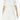 Tommy Hilfiger Short Sleeve Knee-Length Fit and Flare Chiffon, Ivory Size 10 - Ufashion