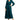 Women Koko + Mason Ruffle Tiered Maxi Dress Emerald Size S - Ufashion