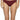 NWT Kenneth Cole Tough Luxe Merlot Hipster Bikini Bottom Swimwear Womens Size XL - Ufashion