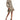 Women Michael Michael Kors Chain Belted Metallic Dress Size M - Ufashion