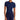 NWT Women Donni Ribbed Jersey Crew Tee color Navy size M - Ufashion