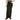 MOTHER womens Denim The Candy Stick Maxi Skirt  28  Black - Ufashion