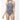 NWT Tommy Bahama Breton Stripe High-Neck One-Piece Swimsuit Navy Size 12 - Ufashion