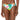 La Blanca Women Side Shirred Hipster Bikini Bottom, Aquamarine/Tropea Breeze, 16 - Ufashion