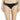 NWT Bluebella Womens More Caspian Bikini Brief Black Size 10 - Ufashion