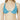 NWT BCBG Women's Crossback V-Neck Underwire Triangle Bra Teal Size 6 - Ufashion