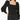 NWOT 1.STATE Long Sleeve Square Neck Sweater Rich Black Size L - Ufashion
