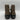 NWOB Sorel Big Girl Cheyanne II Beige Black Lace Up Ankle Duck Boot Size 6 - Ufashion