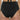 NWT Soluna Women's Summer Dreams High-Waist Embroidered Bikini Bottom Black Sz S - Ufashion
