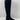 Stuart Weitzman Black Suede Pull On Block Heel Over The Knee Boots Women’s 6 M - Ufashion