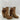 Rag & Bone Brown Leather Pull On Buckle Strap Block Heel Ankle Boots Women's 7 - Ufashion