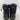 Ocean+Coast TREADWELL Black Quilted Fabric/Rubber Lace Up Rain Boot Women Size 7 - Ufashion