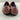 NWOB Rothy’s “THE FLAT” Grey/Red Zebra Print Knit Round Toe Flats Women’s Sz 9 - Ufashion
