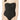 NWT JETS SWIMWEAR AUSTRALIA Jetset Black Bandeau One Piece Swimsuit Women Size 4 - Ufashion