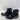 Seven7 Black Quilted Wool/Rubber Lace Up Rain Boot Women’s Size 11 - Ufashion