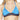 NWT The Bikini Lab Women's Triangle Halter Bikini Swimsuit Top, Azul Size L - Ufashion