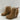Wonderly JONI Brown Fabric Round Toe Side Zip Wedge Ankle Boots Women’s Size 7 M - Ufashion
