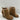Wonderly JONI Brown Fabric Round Toe Side Zip Wedge Ankle Boots Women’s Size 7 M - Ufashion