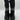 LL BEAN Northwoods Kid's Winter Snow Boots Lined Black/Gray Gently Size 3 - Ufashion