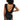 La Blanca Women's Island Goddess Shoulder Ruffle Plunge One Piece, Black, 10 - Ufashion