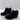Dr. Scholl’s Shoes Black Fabric Round Toe Side Zip Wedge Ankle Boots Womens 10 M - Ufashion