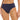 La Blanca Women High Waist Hipster Bikini Swimsuit Bottom, Indigo/Linea Costa, 8 - Ufashion