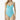 NWT  Michael Kors Solids Underwire One-Piece Turquoise Size 12 - Ufashion