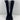 Stuart Weitzman Black Suede/Fabric Pull On Knee High Boots Women’s Size 6 M - Ufashion
