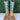 NWB Circle G Women Honey/Turquoise Inlay Embroidery Size 8 M - Ufashion
