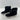 Gentle Souls by Kenneth Cole ROSETTE PUFF Black Pull On Ankle Boots Women Size 7 - Ufashion