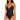 BECCA by Rebecca Virtue Color Code Candice Multi Way One-Piece Black Size XS - Ufashion