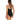 SEA LEVEL SWIM Dark Romance Bandeau Multifit One-Piece Swimsuit Black Size 12 - Ufashion