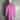 NWD Jill Stuart Womena Long Sleeve Mock Neck Solid Dress Pink Size 12 - Ufashion