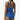 NWT Kate Spade Cabana Mini Ruffle Square Neck One-Piece Swimsuit Blue Size S - Ufashion